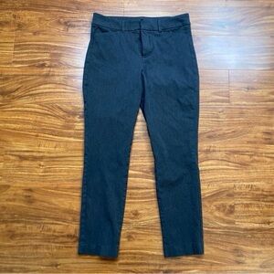Old Navy Women's Gray High Rise Stretch Pixie Ankle Pants Size 6 Classic Career